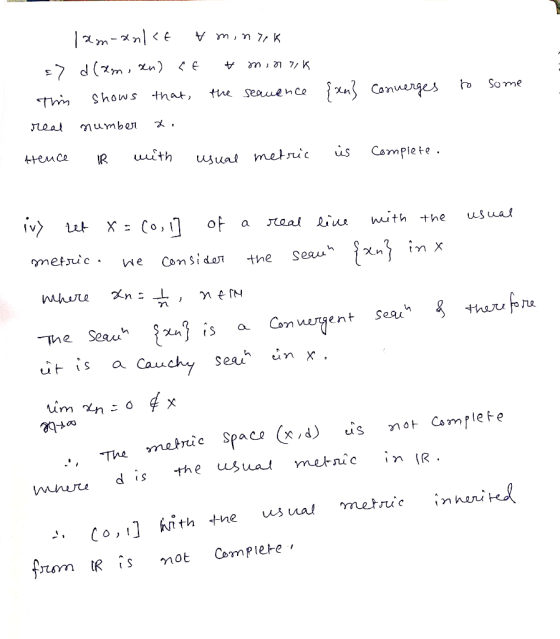 at mumber v〉 나 X: Co.l] 아 a real lius with the usual ut is a cauchy sea unx . aqナハ mnvu d is the suat mernic n IR . ram R is