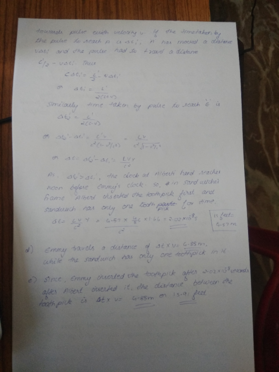 simu me fake pick -57 al) Emrnu travels α distance