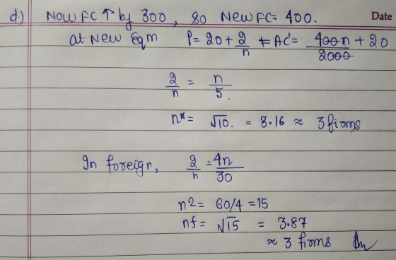 Now fC cby 300 at New m 30 New FC 400. P- a0t AC= 4cen+ 20 000 Date nA= TO 8.16 23 In foseign &-4n n2= 60/4-15 nf= N15 3.87