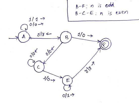 B-F: n is odd B-C Ens even 116 →