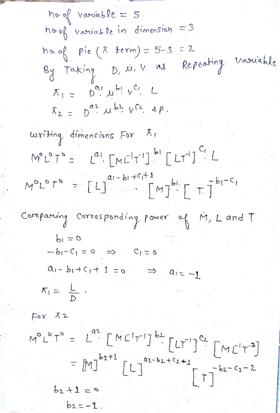 voruable 5 = 3 Vorial le in dimension pie (A term) 5-3 2 ho Repeating asucle as Taking D, u, V a 2 AP ariHing MLT MLT] dime