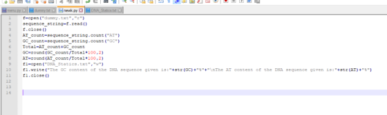 menu py dummy bxt DNA Statics bxt newk py f-open (dummy.txt,r) sequence_string-f.read () f.close ( AT_count-sequence_stri
