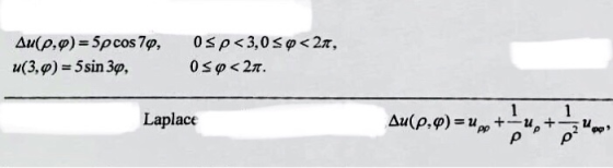 Au(p.) 5pcos 7p, u(3,) 5sin 3p, 0Sp<3,0sp<2 0<φ<2π. 1 1 Au(p.p) u+-u,+ Laplace