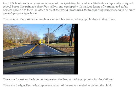 Use of School bus is very common mean of transportation for students. Students use specially designed school buses like paint