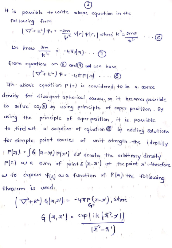 rt is Pouible +。wrrte above equation i Follousinq form 6 th abouc cquaton P Ir) is comidered to ke DuICe denaity for dt pheri