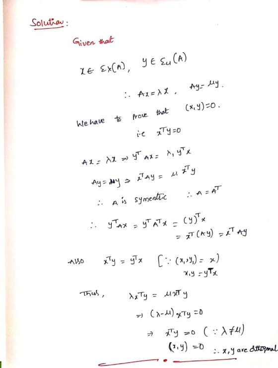 Soluiou Given that that (x,y):O . froue. We hauet