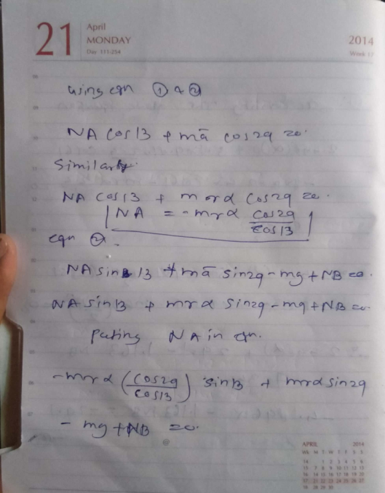 2 April 2014 MONDAY Day 111-254 Week EoS 13 rating , in an . Co S13 rng.tMB @se. APRIL 2014 15 79 10 11 12 13 16 14 15 16 17