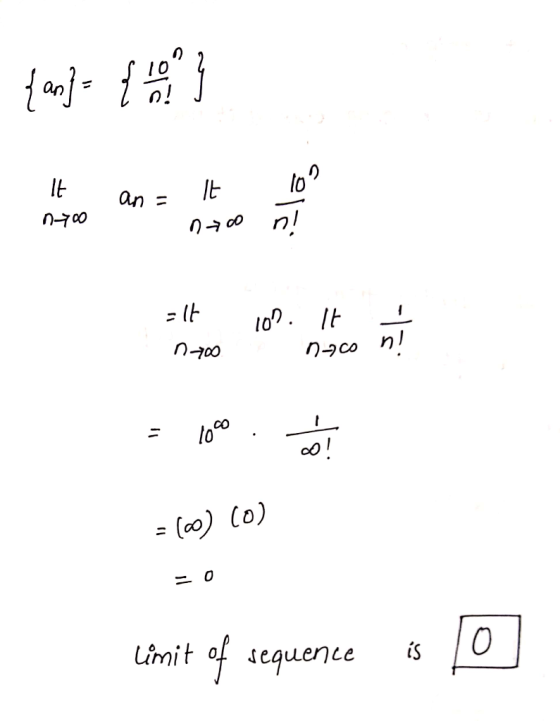 lo an = lt co 10 =(o) (o) 0 Lmit of iequence is