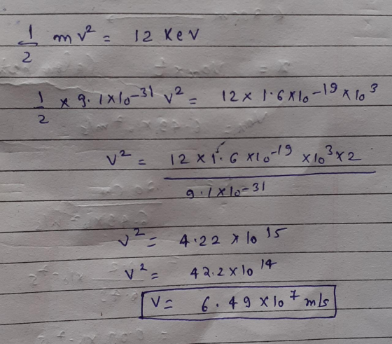2 2 -31 2 2. V2= 42.2x10 14-