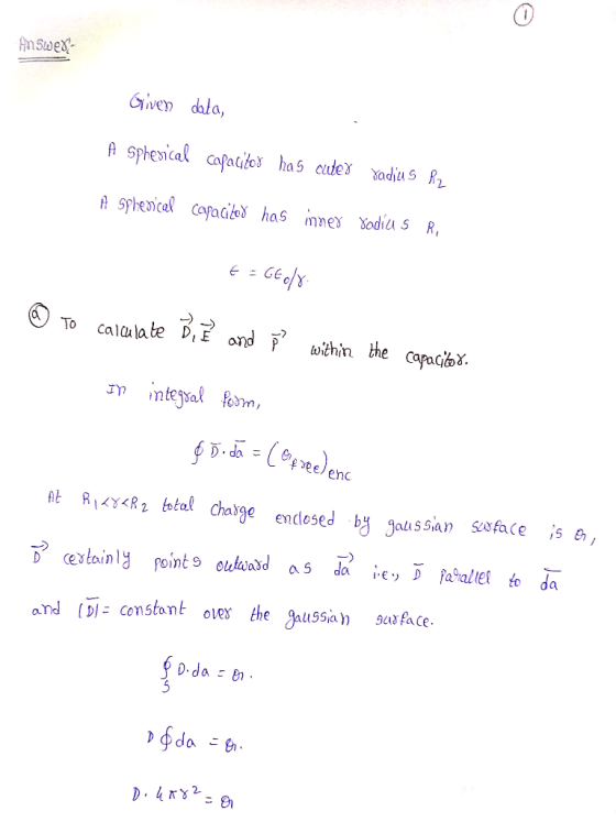iven hla, A Sphenical copa ha ines odia s A To calculate P.E ord p> ω·thin the capath Cha and Di- censtomt oles the ussan sa