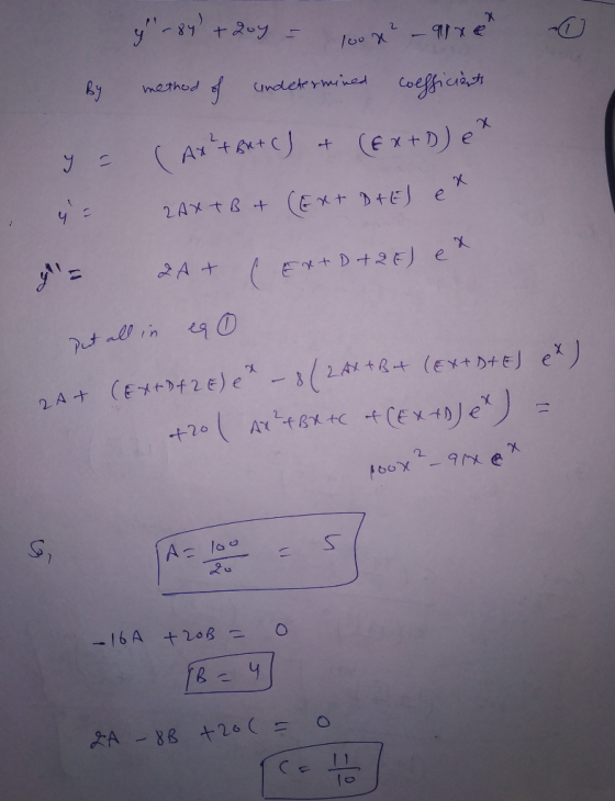 y81 t20y = hy method undete rmned Coefficids Att (6 x+D) e 2AXTB+ (EXt DE 2A+ X e (6 EY+D+2E Pet all n 24K4Rt (EXtD+ E e 2At