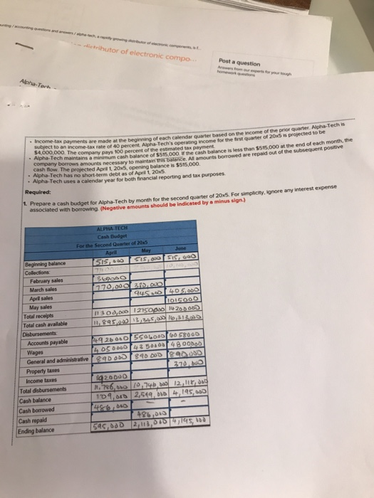 . dietrihutor of electronic compo. Post a question payments are made at the beginning of each calendar quarter based on the i
