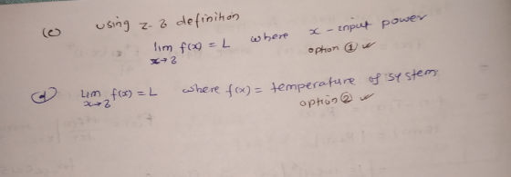sing lefiniho 1on -inpt power where = L ophon (1 shere f)temperatare Sy stem opthon