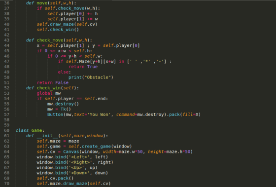 I Want To Make A Really Simple Maze Game In Python I Need To Use 
