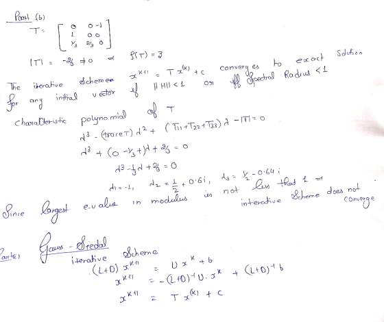 OxH (b) Radius 〈 arti polyno mial interoょve &Leme does not COnverq e CUL C teraive em e K-r or