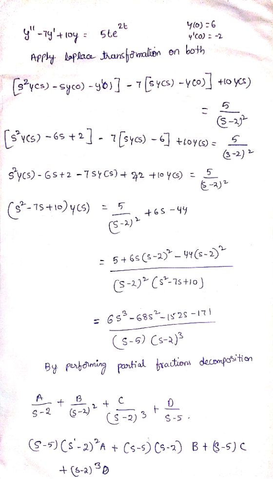2t Apply loplaabansmai en both S -2 2. 1B s-2 (S-2) 3 S-5