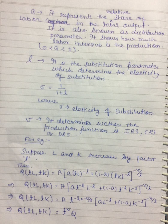 eelatiue t apreuends thekana ot A Labon Capteet in tha tatal output I is also bnousn as distaibution parameten 9t shous ho mu