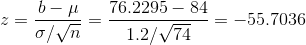 76.2295 -8455.7036 =-55.7036