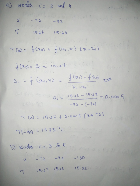 a) Nodes c 2 and 又 -72-92 31 -L al T 15.26-15-21 ー(n)= 15.27 t 0.0005 (14T2} Z 12 21 30 15.27 15.2 เ 15-22,