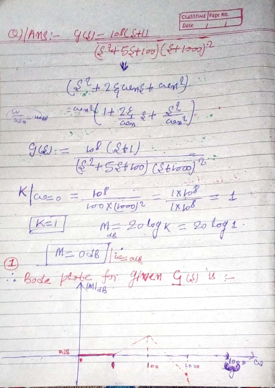 CLASSTIME Page No. Date Ans 2 aom KI M 20yK KE M OB 1 BPa