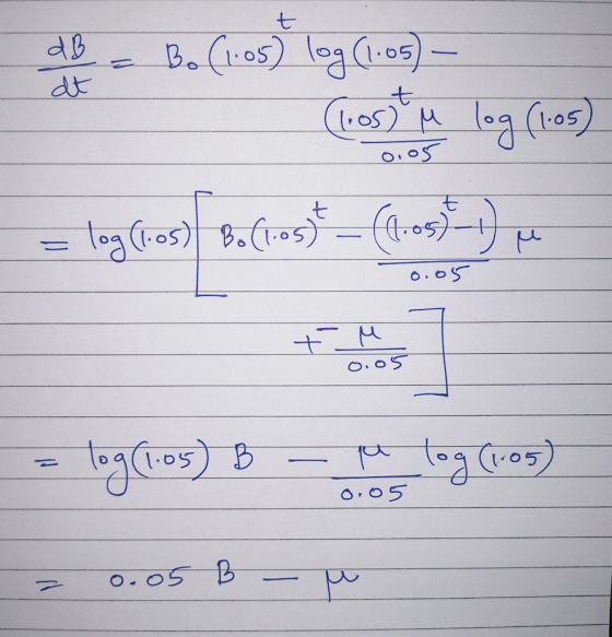 dl oS eA 七 log (Fos) =