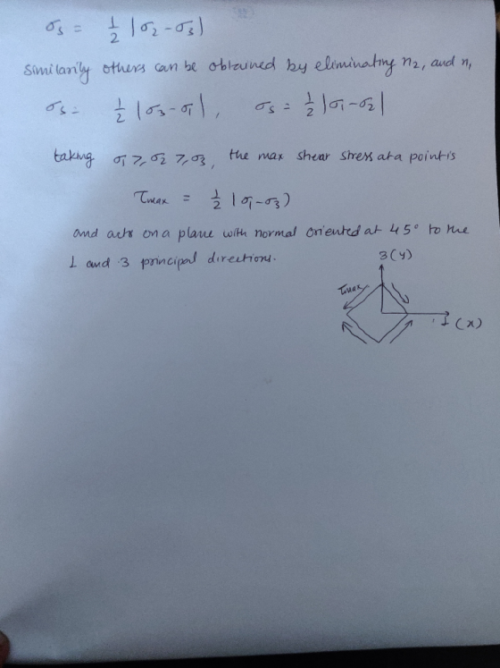 2. 1 乙 -叮 ond av on a plaue uwit normal onentd at 45e to hue 3Cy) ia Cx)