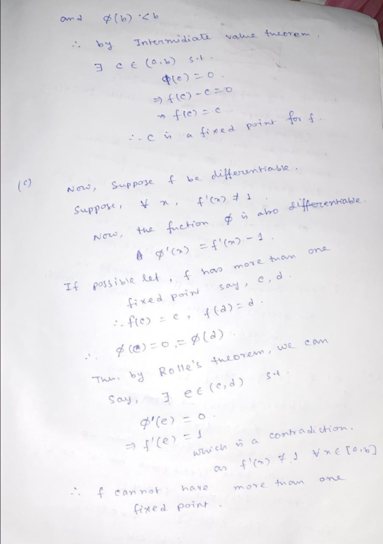 a ixee poin Nơw, the faction φ na no differtenhable f possible atf haw mon than on f hon more fi xed poin se, Thuby Roeuorem