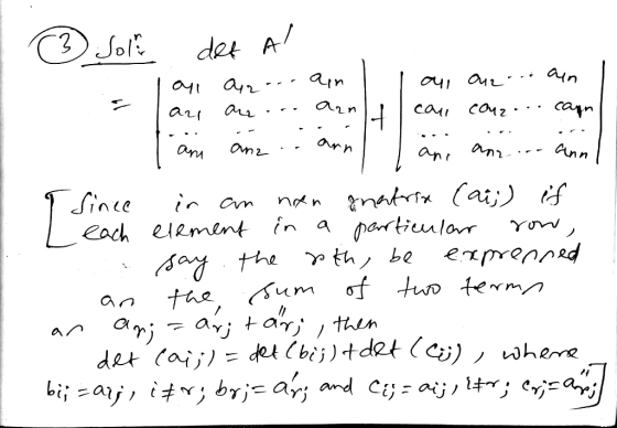 2) Jol det A ain ain can CaM2 cau aın arr ari Cunn anr On2 Since Cach nartiulor Y th be ftuo Mor errennd term element um arj