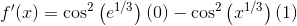 (x) cos2 (e) (0)-cos (1) (1) 1/3 COS
