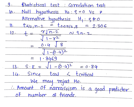 Statisticatest Carmelatian tesb LA.. Null.. hypothesis Ho:S-ovs μ iternative hypathesis n-2 wtn2 2 二 1 , 3463 14 Si nce taal