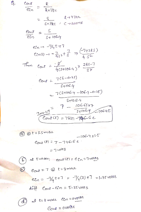 Cout R ein Rt/sc S+YRC C200 Cout ein S+ l06.y /4t+7 ein -1+285) ein(s)- . 4 S2 Ten 28S-7 Cout 4cstio6.4 7CS-o.25 7CStlo6.ylo6