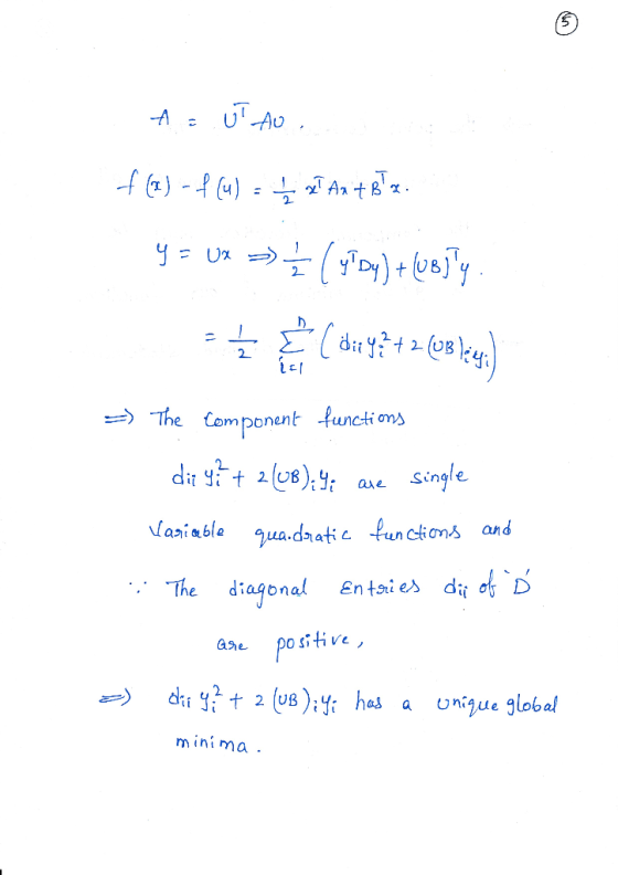 -A U8 にyi -functi on亼 Component e abla.dratic funs and The diagonal Enied D he ositive hes a unue global m ihi ma