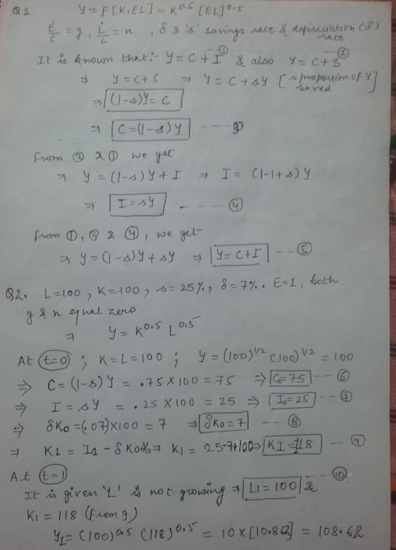 yeFIKEL]-KaLEL. 1 를 - 눈= 8 A savings ale & dpuasin Cd) ate n It knoun that y=C+I& aloo (Z) Y-C+S y=C+ S y: ct69 opotion of y