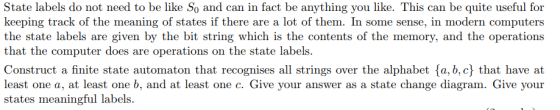 State labels do not need to be like So and can in fact be anything you like. This can be quite useful for keeping track of th