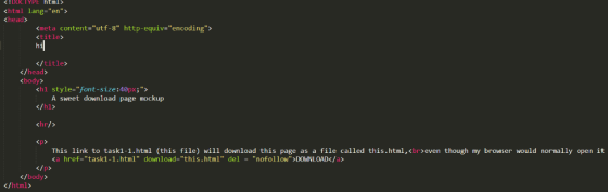 Khtml lang en <head> <meta content-utf-8 title> http-equiv-encoding> hil </title> </head> <body> <h1 style-font-size:40