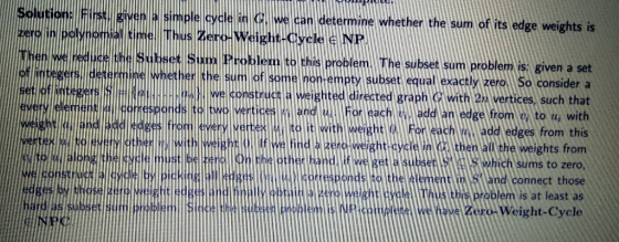 ermine whether the sum of its edge weights is blem is: given a set tly zero. So consider a set equ 2m vertices, such that fro