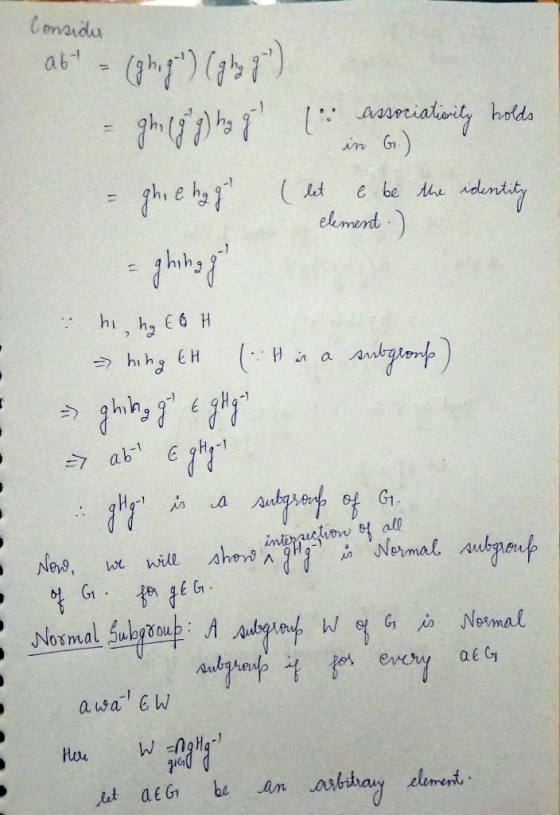 C onaidu holds in G (ld, e.be the element) 1h, eh2r hrh