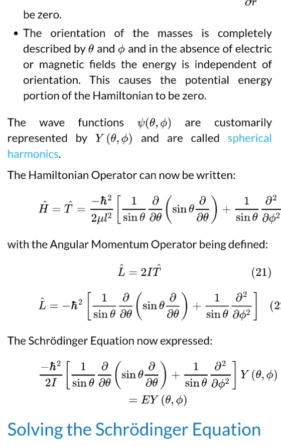 or be zero . The orientation of the masses is completely described by θ and φ and in the absence of electric or magnetic fiel