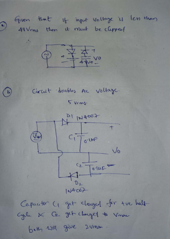 input lne lem ther Eiven tt input wo muut be clippeef 4 Vrms tten t す! Circat dou64、 Ac Voltar. INA00 솨 Vo 0 cuta