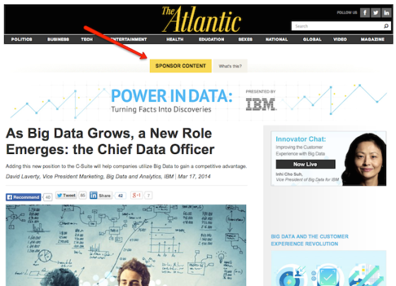 The Atlantic in BUSINESS TECH HEALTH SPONSOR CONTENTWhats tis POWER IN DATA: Turning Facts Into Discoveries As Big Data Grows
