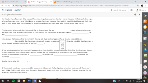 MindTap Cengage Learning C Statistics and Probability questic OChapter 7 Problem Set X https://ng.cengage.com/static/nb/ui/ev