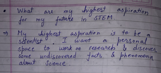 in STEN rm want a personal sbace te werk on research&discove somt undiscovered Jacts & phenomena Science