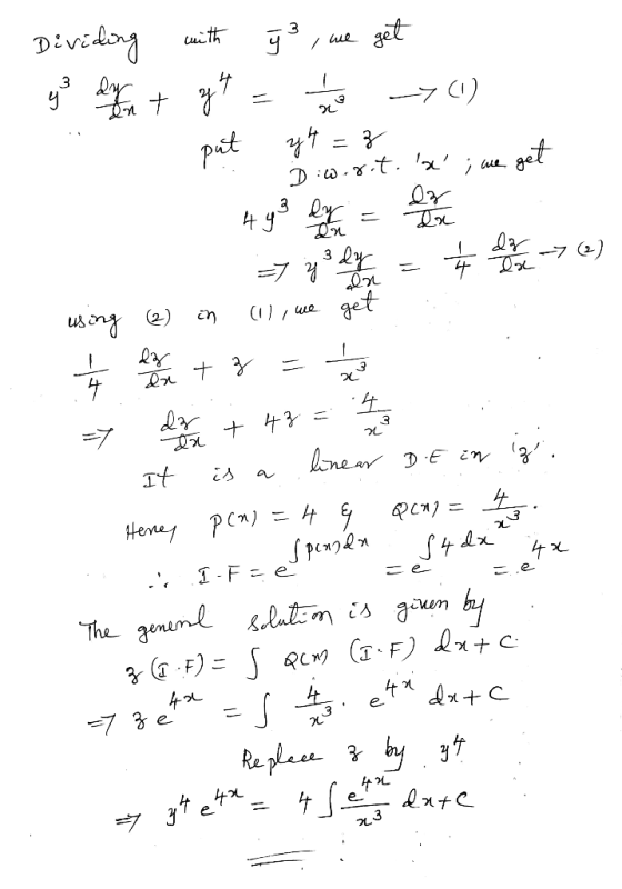 Divi doy ith 3 / -7) pit D a ; 4 Ly 3 ( get (0 /ue usony (2) honear pCm) Spenpdn Heney T- F e e e lutn The geneml S = (4 ) e