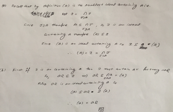 nition CA) is te ,8mabeest ideaf anto in Since JeA -.. (a) = aR 呱