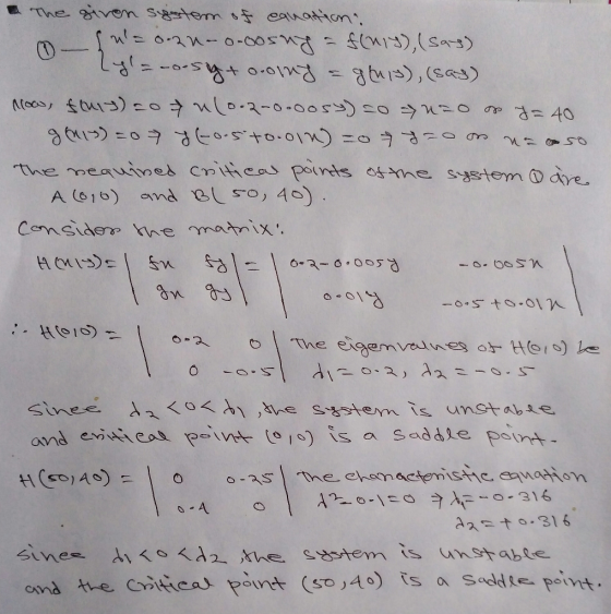 A (610) and Blsoノ40) 。.。:/ The eige menines and the. Cr기tical, paint (soy4 ) ts a saddle point