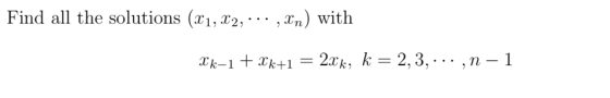 Find all the solutions (x1,x2, ,%) with