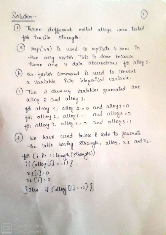 Solution Three dittereut metal alloy exe teited t toucle stengh epC) uled to ropliate 4oues n the alty vecto us Pe doue betau