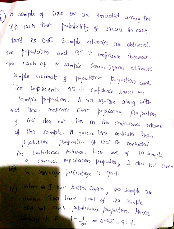 fo ndwor ol Suchhat pubabi li ty of JaC ih (ach Sulatd usig the 50 Si2e app Sampl utimaks ae obtaind. s onfidine intuvals Hur