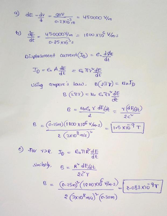 3 Displacment ceovertTo) e. Jde de ヒ dt в = @2soYieoox8.in.sp.083KI0qT