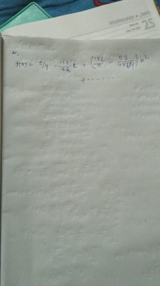 WednesdayJune 25 Dey 6-189 Av 192 5 2 55 t 5/4 42